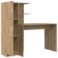 vidaXL Γραφείο Artisan Oak 133.5 x 50 x 124 εκ. 2 τμχ.
