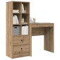 vidaXL Γραφείο Artisan Oak 115,5 x 40 x 127 εκ 2 τμχ.