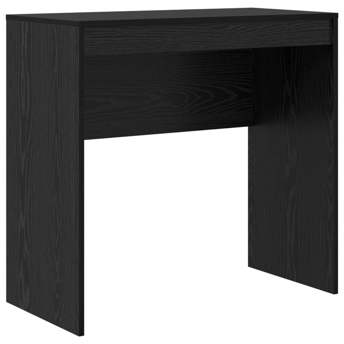 vidaXL Γραφείο Μαύρη Οξυά 125,5 x 40 x 127 εκ 2 τμχ.