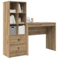 vidaXL Γραφείο Artisan Oak 135,5 x 40 x 127 εκ 2 τμχ.