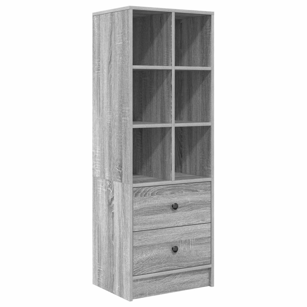 vidaXL Γραφείο Γκρίζο Σονομα 145,5 x 40 x 127 εκ 2 τμχ.