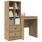 vidaXL Γραφείο Artisan Oak 105,5 x 50 x 127 εκ 2 τμχ.
