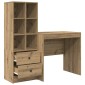 vidaXL Γραφείο Artisan Oak 125,5 x 50 x 127 εκ 2 τμχ.