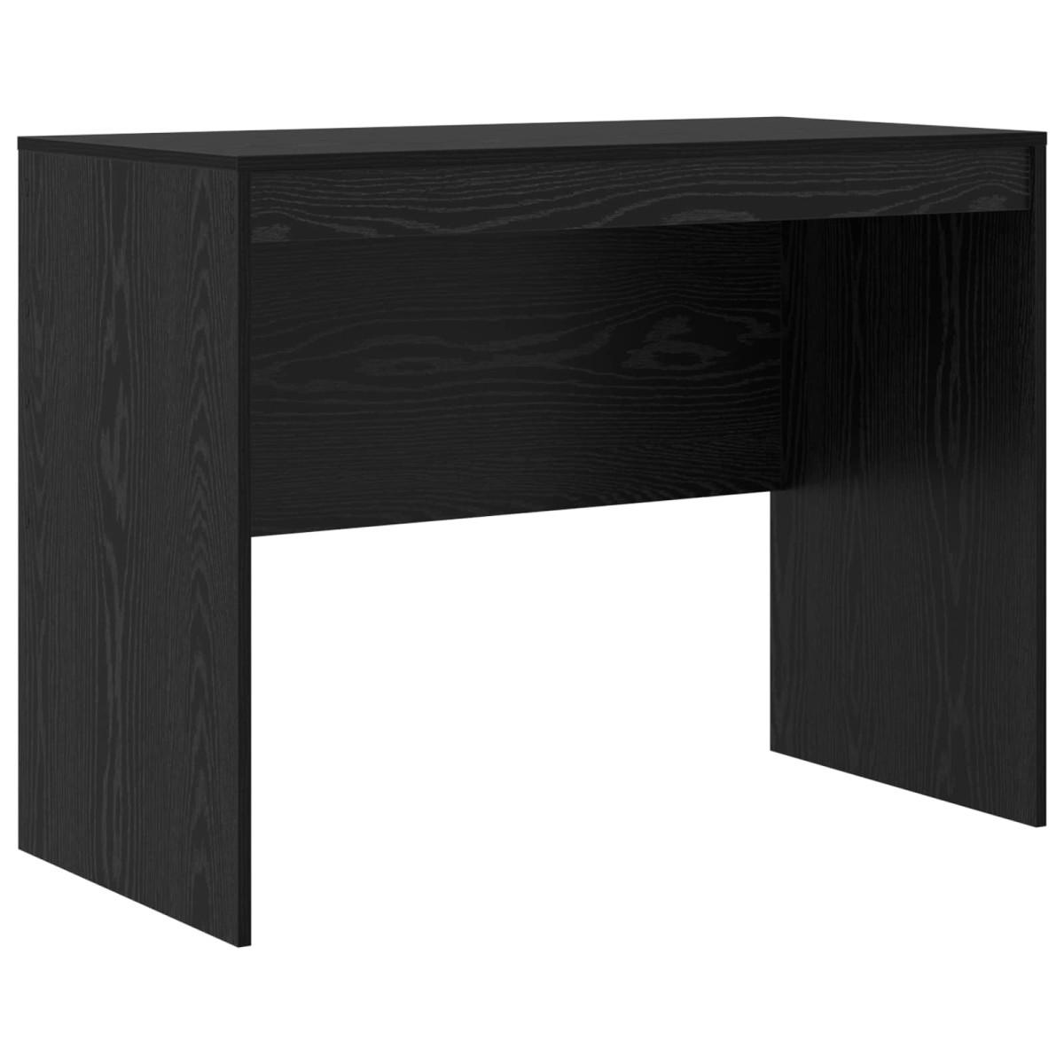 vidaXL Γραφείο Μαύρη Οξυά 145.5 x 50 x 127 εκ 2 τμχ.
