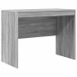 vidaXL Γραφείο Γκρίζο Σονομα 145.5 x 50 x 127 εκ 2 τμχ.