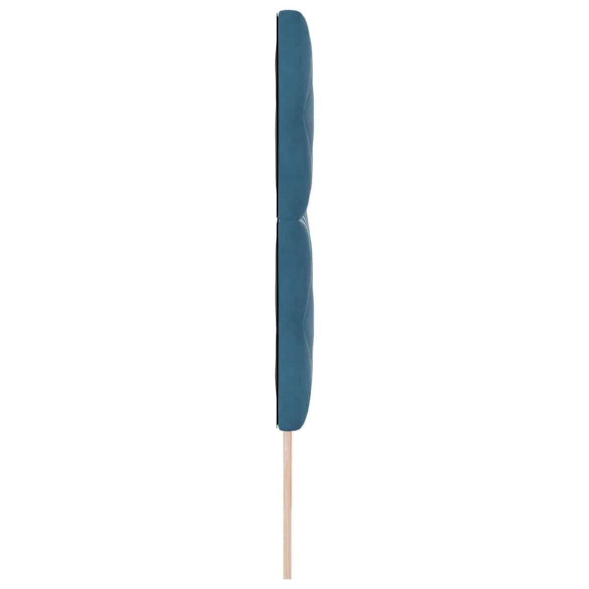 vidaXL Κεφαλάρι Σκούρο Μπλε 180 cm Βελούδο