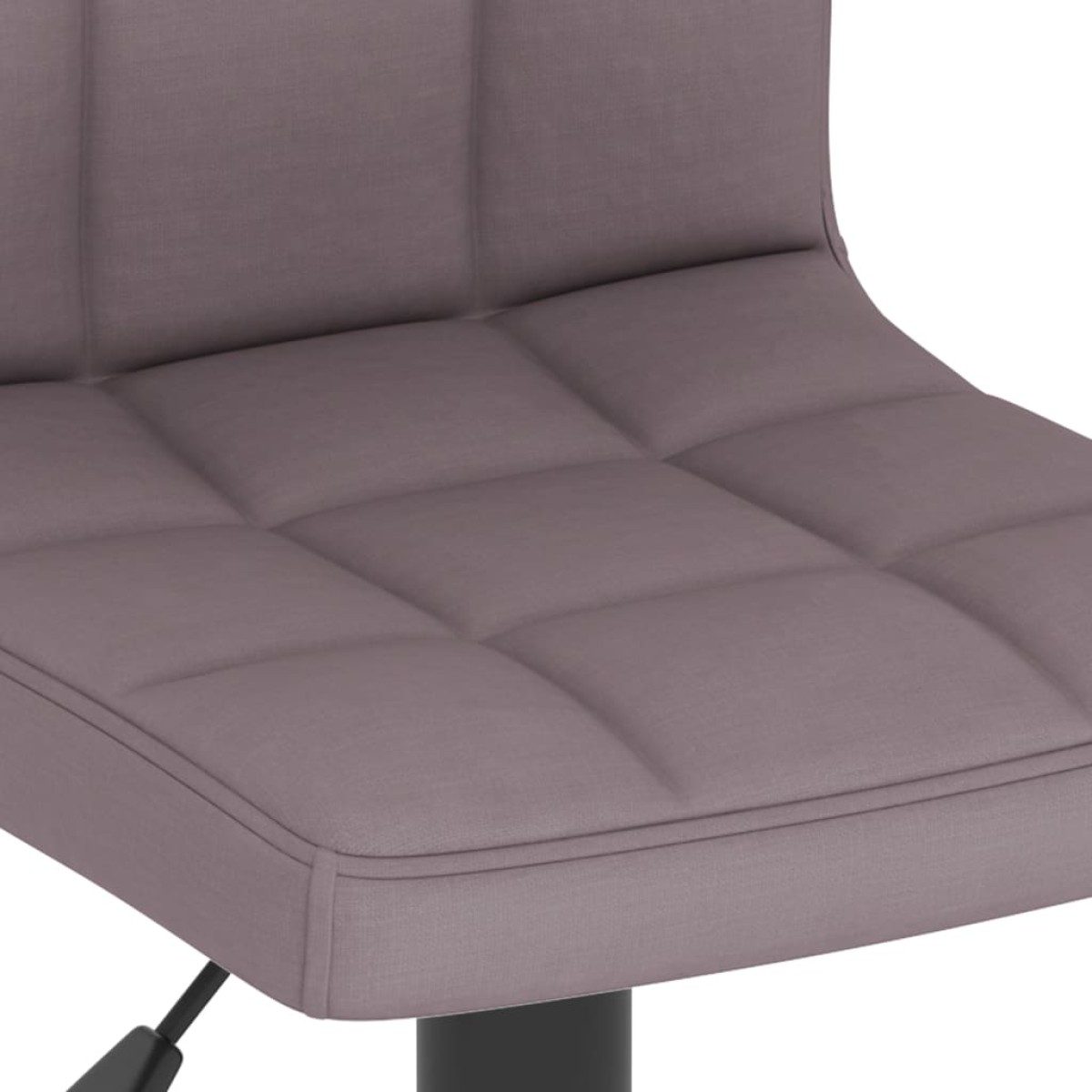 vidaXL Σκαμπό Μπαρ Χρώμα Taupe Υφασμάτινο