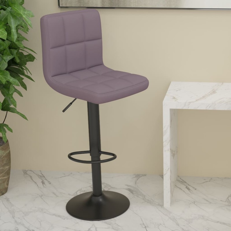 vidaXL Σκαμπό Μπαρ Χρώμα Taupe Υφασμάτινο