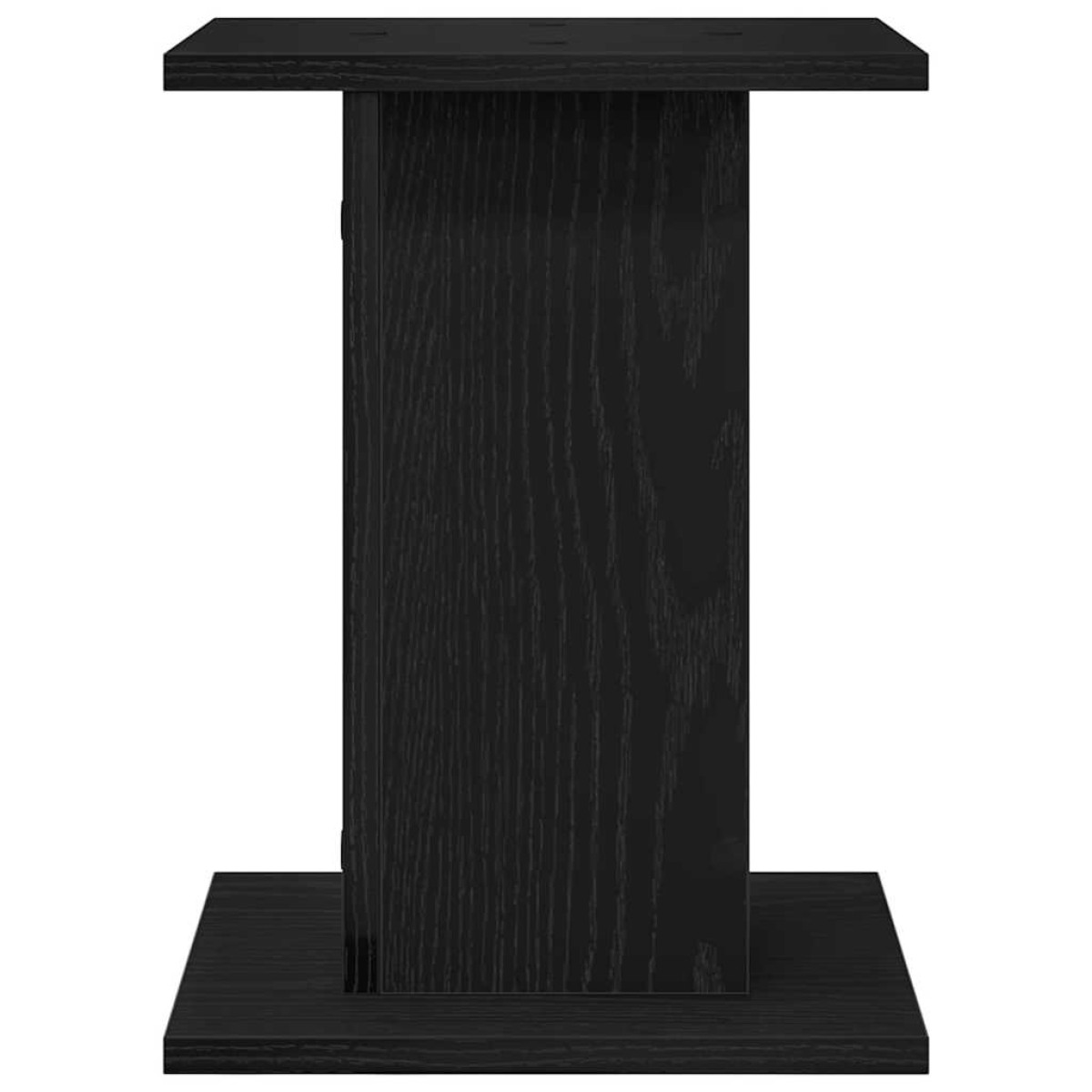 vidaXL Βάση φυτών 2 τμχ. Μαύρη Οξυά 30 x 30 x 40 cm Επεξεργασμένο ξύλο