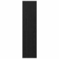 vidaXL Ντουλάπι Μαύρη Οξυά 100 x 50 x 200 cm Επεξεργασμένο Ξύλο