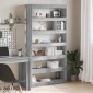 vidaXL Βιβλιοθήκη 6 επίπεδα 100 x 30 x 198 εκ. Επεξεργασμένο Ξύλο