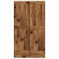 vidaXL Βιβλιοθήκη Όψη Παλαιού Ξύλου 82,5x30,5x150 εκ. Επεξ. Ξύλο