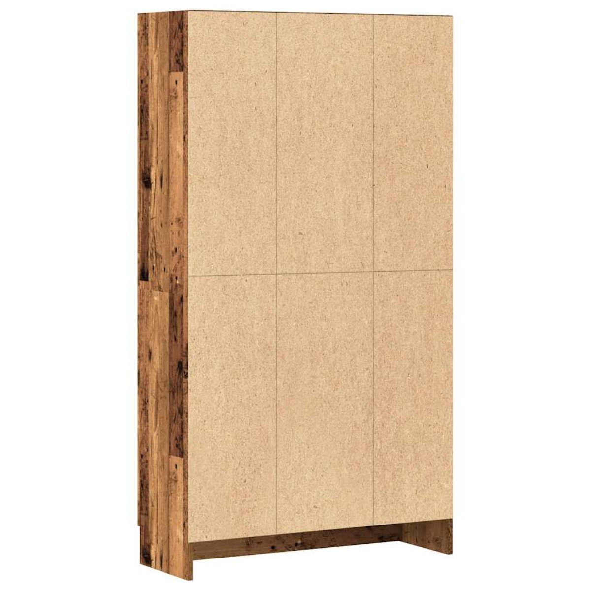 vidaXL Βιβλιοθήκη Όψη Παλαιού Ξύλου 82,5x30,5x150 εκ. Επεξ. Ξύλο