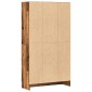 vidaXL Βιβλιοθήκη Όψη Παλαιού Ξύλου 82,5x30,5x150 εκ. Επεξ. Ξύλο