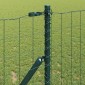 vidaXL Ευρωπαϊκή Στήριξη Φράχτη 25 x 1 m PVC-Επικαλυμμένο Ατσάλι Δίχτυ