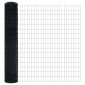 vidaXL Ευρωπαϊκή Στήριξη Φράχτη 10 x 1,6 m PVC-Επικαλυμμένο Ατσάλι