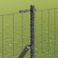 vidaXL Ευρωπαϊκή Στήριξη Φράχτη 10 x 1,5 m PVC-Επικαλυμμένο Ατσάλι