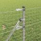vidaXL Εξωτερικό Ευρωπαϊκό Φράχτη Στήριξης 25 x 0,4 m Ασημί Δίχτυ