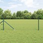 vidaXL Ευρωπαϊκός Φράκτης με Ακίδες 50 x 0,6 μ PVC-Επικαλυμμένο Ατσάλι