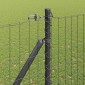 vidaXL Ευρωπαϊκός Φράκτης με Ακίδες 10 x 1,6 m PVC-Επικαλυμμένο Ατσάλι