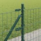 vidaXL Ευρωπαϊκός Φράκτης με Σκυρόδετη Βάση 50 x 0,4 μ Πράσινο Δίχτυ