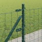 vidaXL Ευρωπαϊκός Φράκτης με Σκυρόδετη Βάση 50 x 0,6 μ Πράσινο Δίχτυ