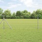 vidaXL Φράχτης Συρμάτινου Φράχτη 50 x 0,8 m Γαλβανισμένος Χάλυβας