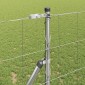 vidaXL Φράχτης Συρμάτινου Φράχτη 50 x 1,2 m Γαλβανισμένος Χάλυβας