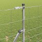 vidaXL Φράχτης Συρμάτινου Φράχτη 50 x 1,2 m Γαλβανισμένος Χάλυβας