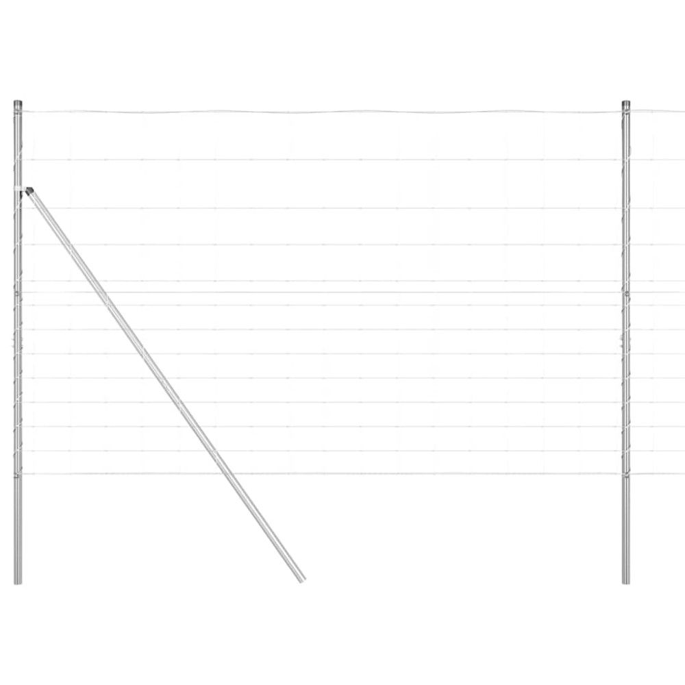 vidaXL Φράχτης Συρμάτινου Φράχτη 50 x 1,5 m Γαλβανισμένος Χάλυβας