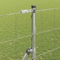 vidaXL Φράχτης Συρμάτινου Φράχτη 50 x 1,5 m Γαλβανισμένος Χάλυβας