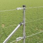 vidaXL Συρματόπλεγμα με ακίδες 25 x 0,8 m Γαλβανισμένος Χάλυβας Ασημί