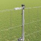 vidaXL Συρματόπλεγμα με ακίδες 25 x 1,5 m Γαλβανισμένος Χάλυβας Ασημί
