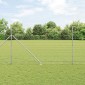 vidaXL Συρματόπλεγμα με ακίδες 25 x 1,5 m Γαλβανισμένος Χάλυβας Ασημί