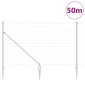 vidaXL Συρματόπλεγμα με ακίδες 50 x 1,4 μ Γαλβανισμένος Χάλυβας Ασημί