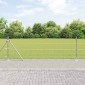 vidaXL Συρματόπλεγμα με Σκυρόδεμα 50 x 0,8 m Γαλβανισμένος Χάλυβας