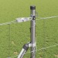 vidaXL Συρματόπλεγμα με Σκυρόδεμα 50 x 1,2 m Γαλβανισμένος Χάλυβας
