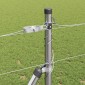vidaXL Συρματόπλεγμα με Σκυρόδεμα 50 x 1,2 m Γαλβανισμένος Χάλυβας