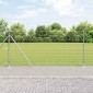 vidaXL Συρματόπλεγμα με Σκυρόδεμα 50 x 1,2 m Γαλβανισμένος Χάλυβας