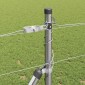 vidaXL Συρματόπλεγμα με Σκυρόδεμα 50 x 1,2 m Γαλβανισμένος Χάλυβας