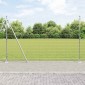 vidaXL Συρματόπλεγμα με Σκυρόδεμα 50 x 1,5 m Γαλβανισμένος Χάλυβας