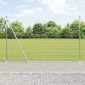 vidaXL Συρματόπλεγμα με Σκυρόδεμα 50 x 1,5 m Γαλβανισμένος Χάλυβας