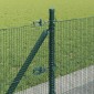 vidaXL Συρματόπλεγμα με Σκυρόδεμα 100 x 0,6 μ PVC-Επικαλυμμένο Ατσάλι