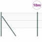 vidaXL Έξιγωνο φράχτη σταθερού εδάφους 10 x 0,6 μ Πράσινο Δίχτυ
