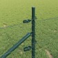 vidaXL Εξαγωνική Φράχτη με Στύλο 10 x 0,4 m PVC-Επικαλυμμένο Ατσάλι