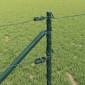 vidaXL Εξαγωνική Φράχτη με Στύλο 10 x 0,8 μ PVC-Επικαλυμμένο Ατσάλι