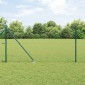 vidaXL Εξαγωνική Φράχτη με Στύλο 10 x 1,2 μ PVC-Επικαλυμμένο Ατσάλι