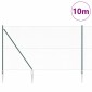 vidaXL Εξαγωνική Φράχτη με Στύλο 10 x 1,6 m PVC-Επικαλυμμένο Ατσάλι