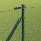 vidaXL Εξαγωνική Φράχτη με Στύλο 10 x 1,6 m PVC-Επικαλυμμένο Ατσάλι