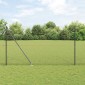 vidaXL Εξαγωνική Φράχτη με Στύλο 10 x 1,5 m PVC-Επικαλυμμένο Ατσάλι